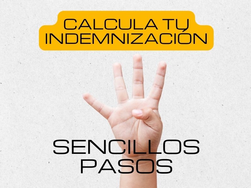 calcular indemnizacion cuatro sencillos pasos